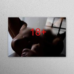 wall decoration, glass, glass art, naked woman photo wall decor, bedroom glass wall, sexy woman glass decor, sensual pho