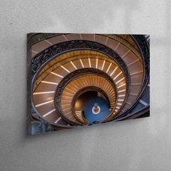 wall art, canvas wall art, canvas art, italy canvas decor, stair landscape canvas print, italy landscape printed, landsc