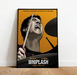 whiplash canvas, canvas wall art, rolled canvas print, canvas wall print, tv show canvas