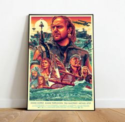 waterworld canvas, canvas wall art, rolled canvas print, canvas wall print, movie canvas