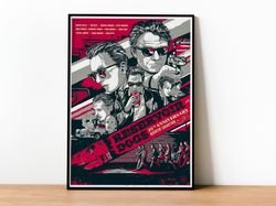 reservoir dogs canvas, canvas wall art, rolled canvas print, canvas wall print, movie canvas