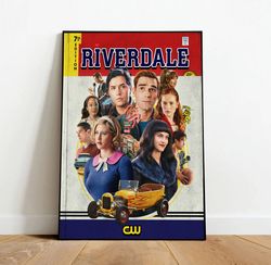 riverdale canvas, canvas wall art, rolled canvas print, canvas wall print, tv show canvas