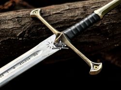 anduril sword of aragorn narsil sword lotr sword replica sword lord of the rings sword