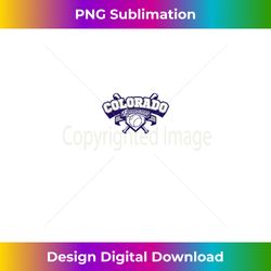 colorado baseball home plate & bat script gameday fan - trendy sublimation digital download