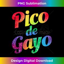 cinco de mayo lgbtq gay pice de gayo funny gay pun mexican tank top - professional sublimation digital download