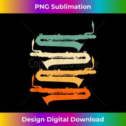 retro marching band baritone saxophone 2 - aesthetic sublimation digital file