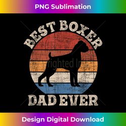 best boxer dad ever - retro vintage animal whisperer puppy