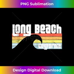 i love long beach california ca pacific ocean wave 1 - high-quality png sublimation download