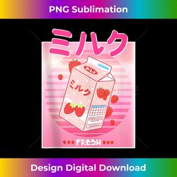 kawaii vaporwave otaku japanese strawberry milk shake kawaii 1 - unique sublimation png download