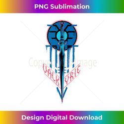 marvel thor ragnarok valkyrie artsy logo 1 - special edition sublimation png file