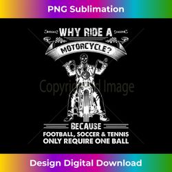 funny distressed grunge motorcycle skull graphic - on back