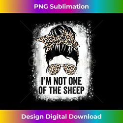 i'm not one of the sheep patriotic lions leopard girls - png transparent digital download file for sublimation