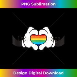 disney mickey mouse rainbow hands - instant sublimation digital download