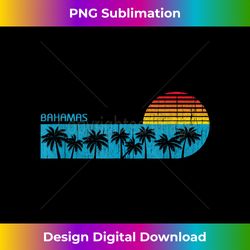 bahamas vacation retro throwback boy girl souvenir - modern sublimation png file