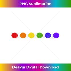 lgbt rainbow polka dot gay pride colors lgbtq ally 1 - instant png sublimation download