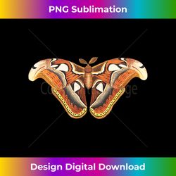 atlas moth butterfly insect illustration & - aesthetic sublimation digital file