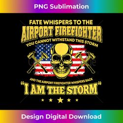 proud airport firefighter aircraft rescue firefighting 2 - vintage sublimation png download