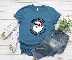 christmas with glasses  red hat shirt  men gifts for women, boho adult comfort colors funny cute christmas t-shirt, kids