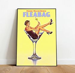 fleabag poster, canvas wall art, rolled canvas print, canvas wall print, tv show poster