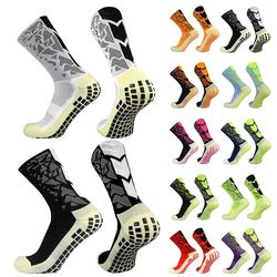 11 pairs   silicone anti slip football socks takraw men women sport basketball grip soccer socks