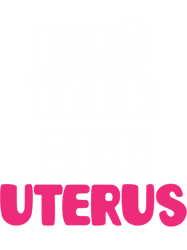 mind your own uterus pro-choice pink