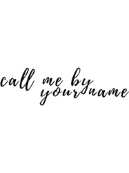 call me by your namelogo