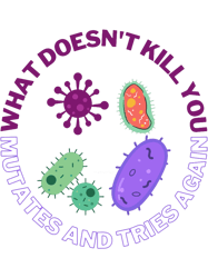 what doesnt kill you mutates and tries again, microbiology and medicine