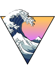great wave aesthetic