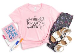 abc kindergarten shirt, hello kindergarten shirt, kindergarten shirt, back to school shirt, first grade shirt, kindergar