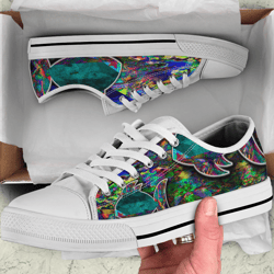 hippie passion low top canvas shoes