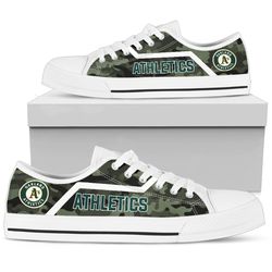 printed camo low top shoes, low top shoes