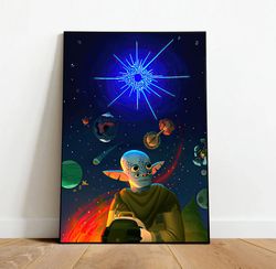 outer wilds poster, canvas wall art, rolled canvas print, canvas wall print, game poster-2