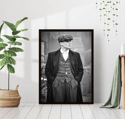 peaky blinders poster, canvas wall art, rolled canvas print, canvas wall print, tv show poster