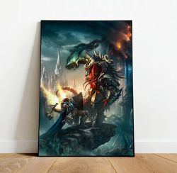 World of Warcraft Game Poster, Canvas Wall Art, Rolled Canvas Print, Canvas Wall Print, Game Poster-1