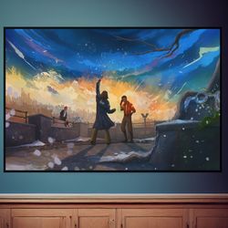 disco elysium poster, canvas wall art, rolled canvas print, canvas wall print, game poster-2