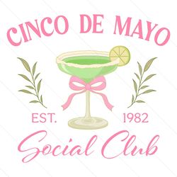 cinco de mayo social club est 1982 png
