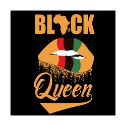 black queen lips svg, black history svg, black queen svg, afro queen svg, black woman svg, black girl svg, afro girl lip