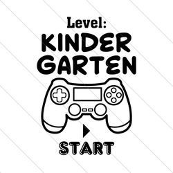 level kindergarten start svg