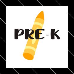 pre k crayon svg