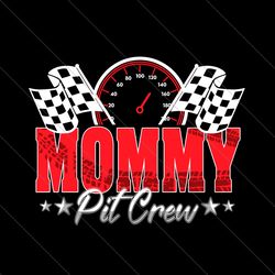 mommy pit crew svg