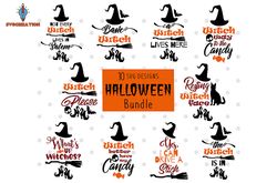 halloween svg bundle, halloween svg, witches hat svg, witch svg, halloween skull svg, halloween sublimation designs, hal