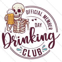 day drinking club svg png, member of the day drinking club svg, official member day drinking svg, father's day funny dad