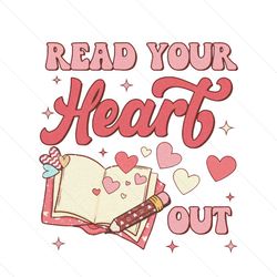 read your heart out valentine book png instant download