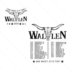 morgan wallen one night at time tour 2024 svg