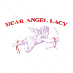 retro dear angel lacy olivia rodrigo svg