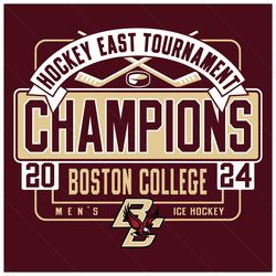 hockey east tournament champions boston college svg