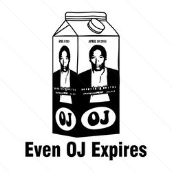 retro oj simpson even oj expires svg