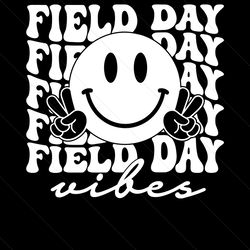 retro field day vibes smiley face png