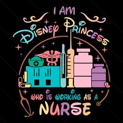 disney princess who is working as a nurse svg