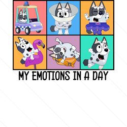 funny muffin my emotions in a day png